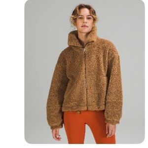 Cinchable Fleece Zip-up